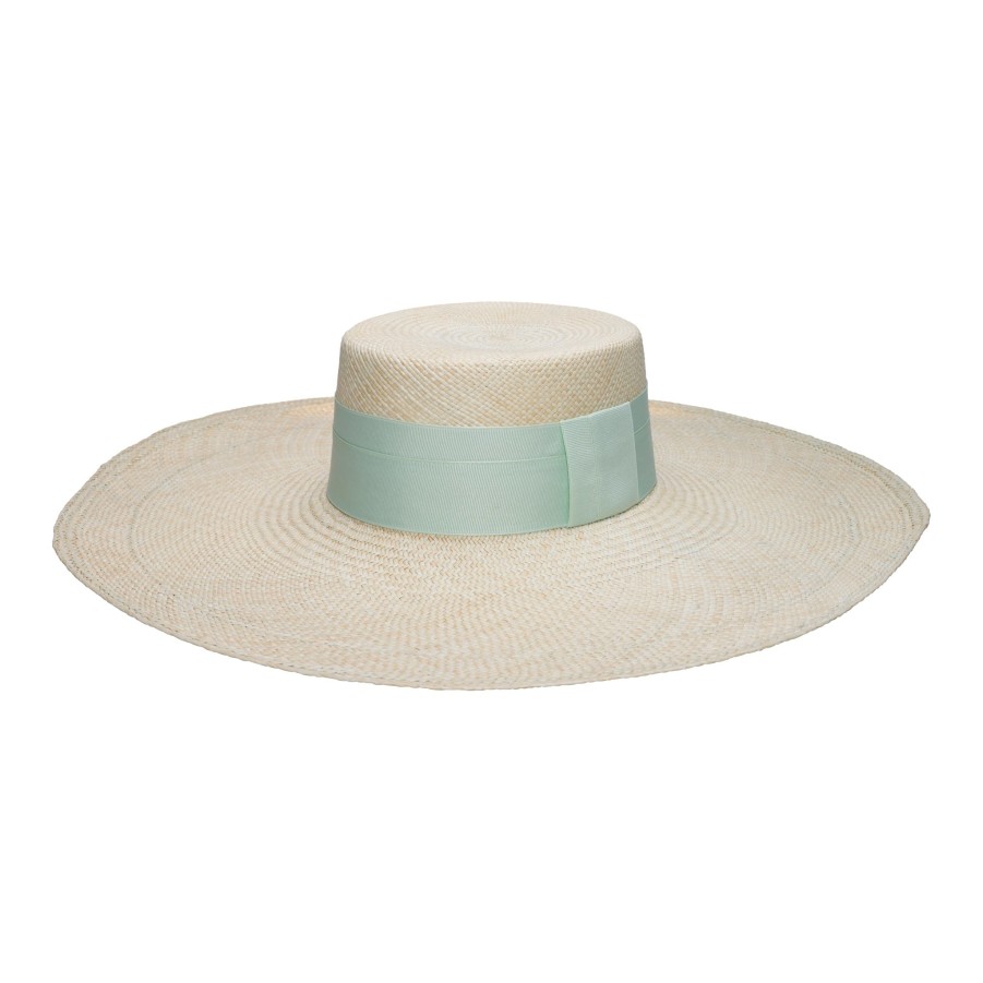 artesano Senegal - Extra Wide Brim Panama Straw Hat | Artesano Clearance