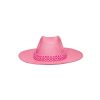 artesano Wasi - Wide Brim Tagua Bead Panama Hat | Artesano Candy Pink Best