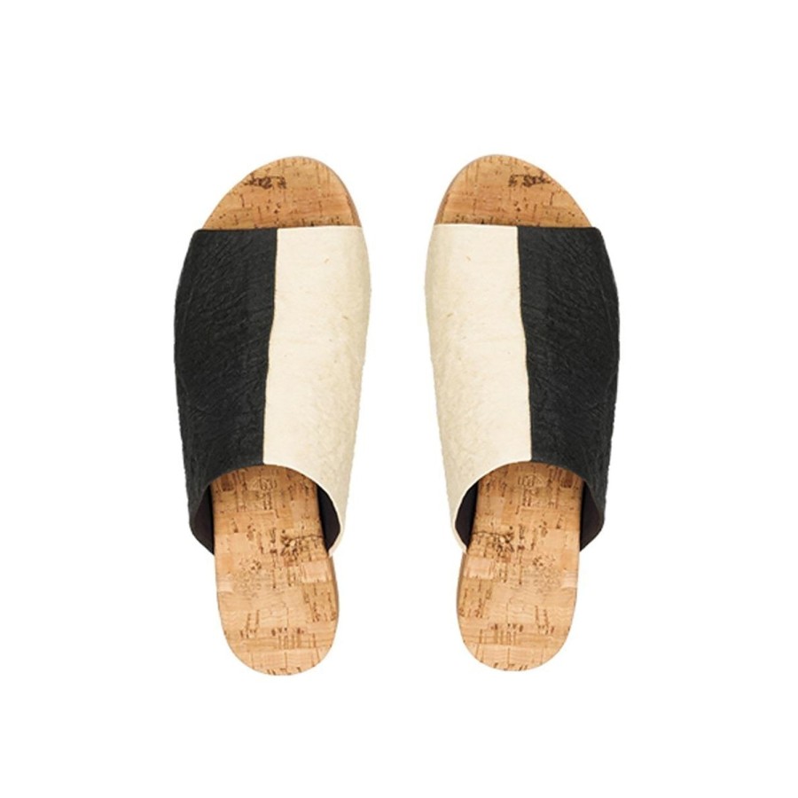 artesano Artesano | Madeira Sandals - Pinatex Faux Leather Slides New