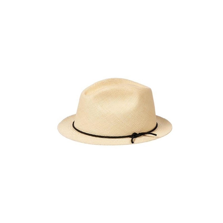 artesano Elba - Straw Panama Fedora Hat | Artesano New