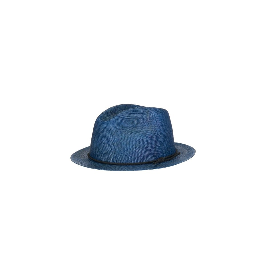 artesano Elba - Straw Panama Fedora Hat | Artesano New