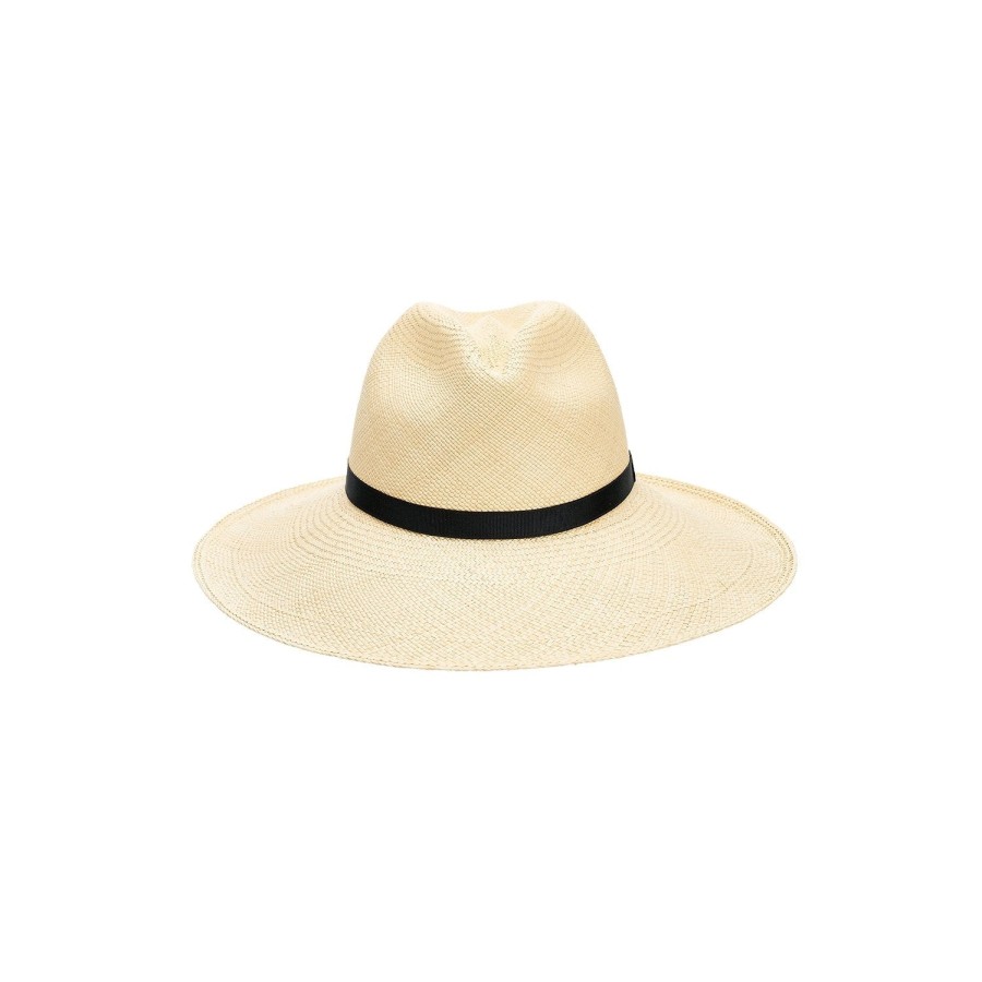 artesano Sardegna - Toquilla Straw Wide Brim Panama Hat | Artesano Natural Wholesale