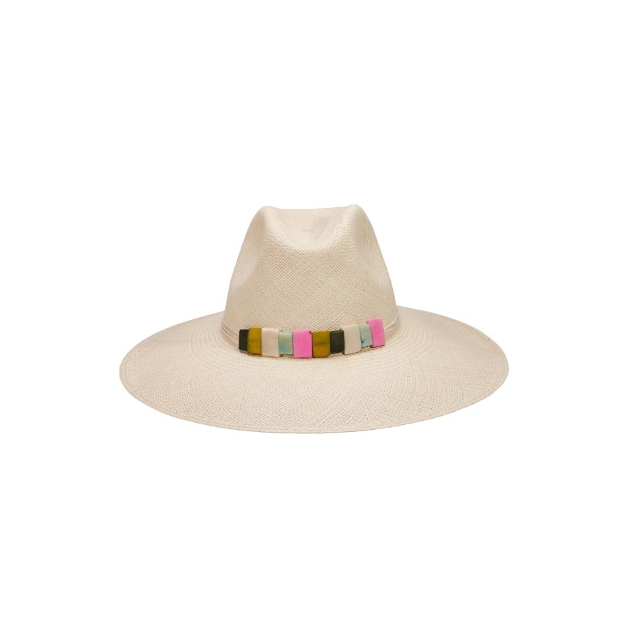 artesano Antiparos - Spring Wide Brim Straw Panama Hat | Artesano Best