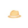 artesano Nice - Straw Panama Fedora Hat | Artesano Cinnamon Hot