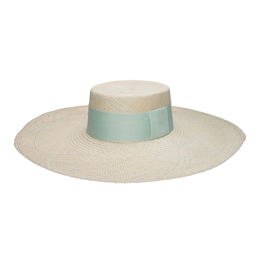 artesano Senegal - Extra Wide Brim Panama Straw Hat | Artesano Hot