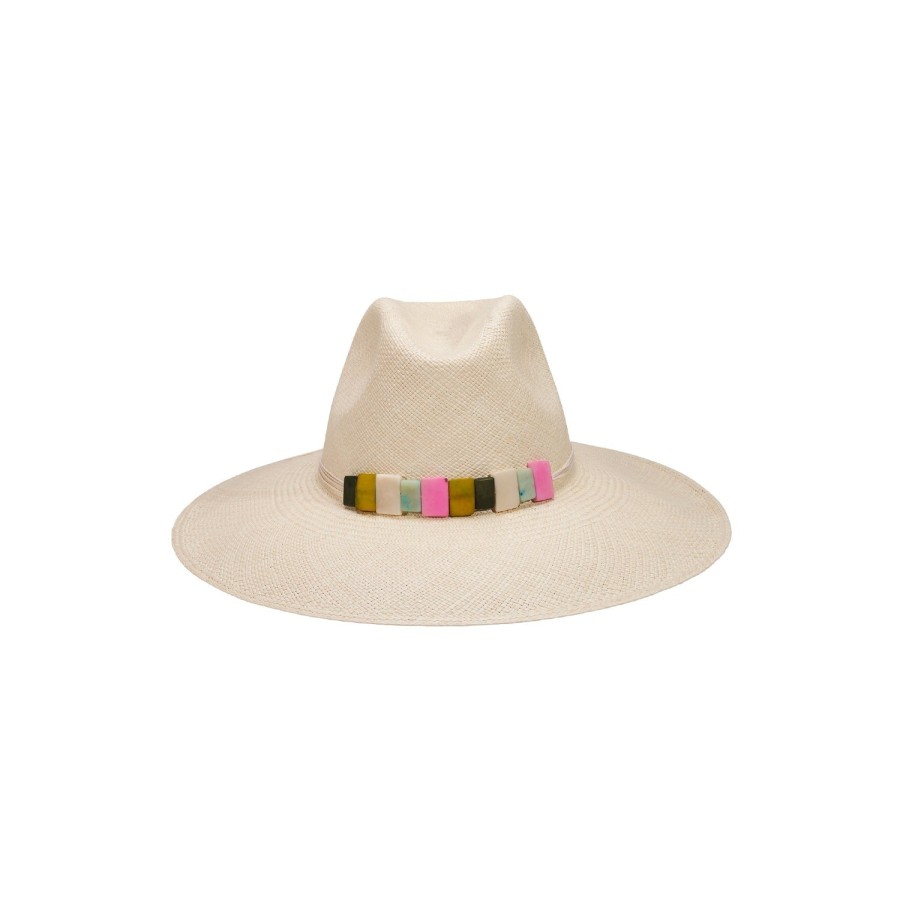 artesano Antiparos - Spring Wide Brim Straw Panama Hat | Artesano Hot