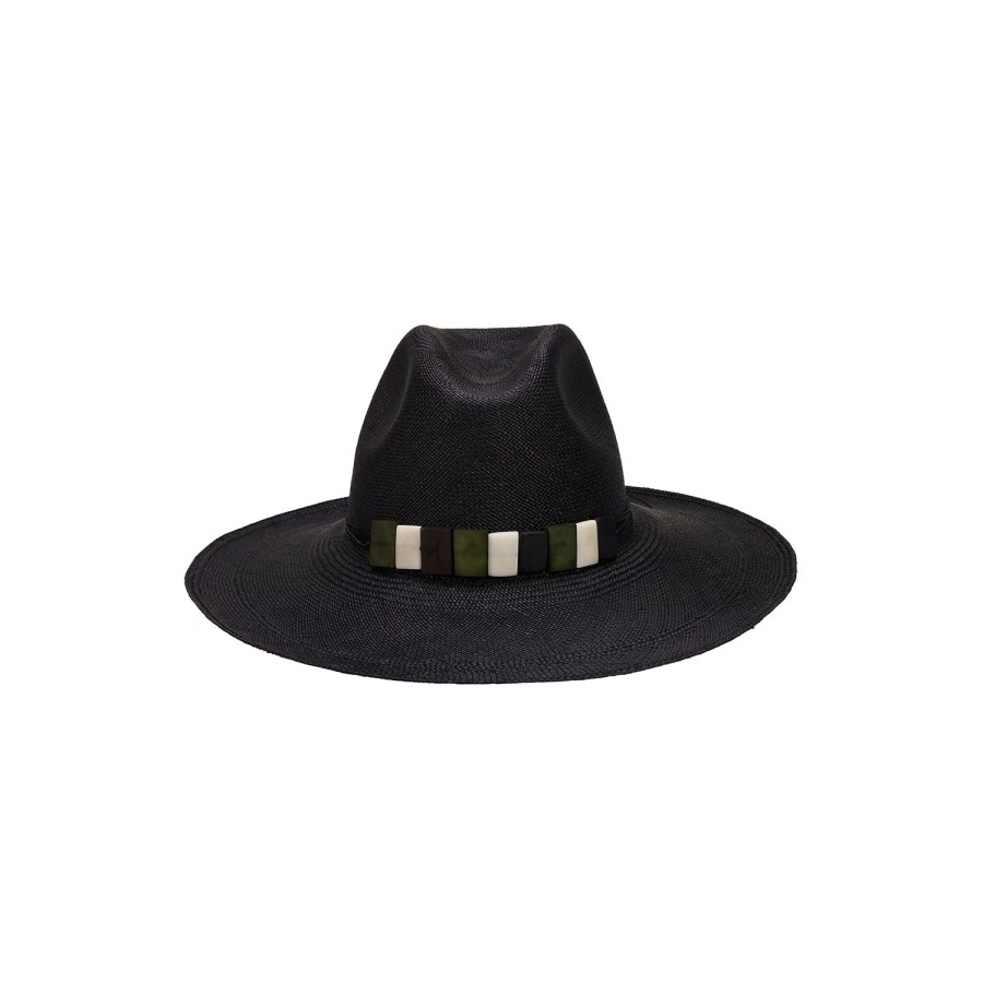 artesano Antiparos - Spring Wide Brim Straw Panama Hat | Artesano Hot