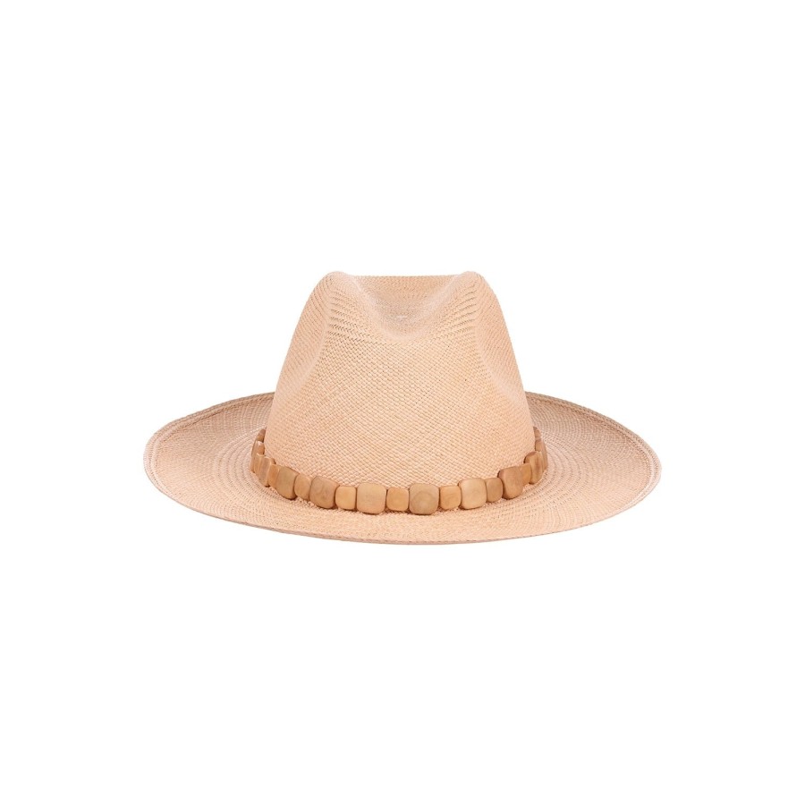 artesano Kikai - Straw Hat Tagua Beads | Artesano Clearance