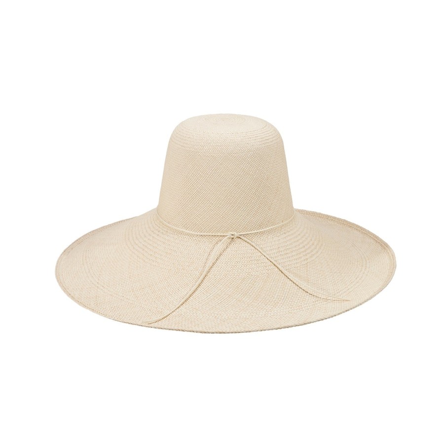 artesano Nevado - 6 Inch Wide Brim Straw Panama Hat | Artesano Natural Best