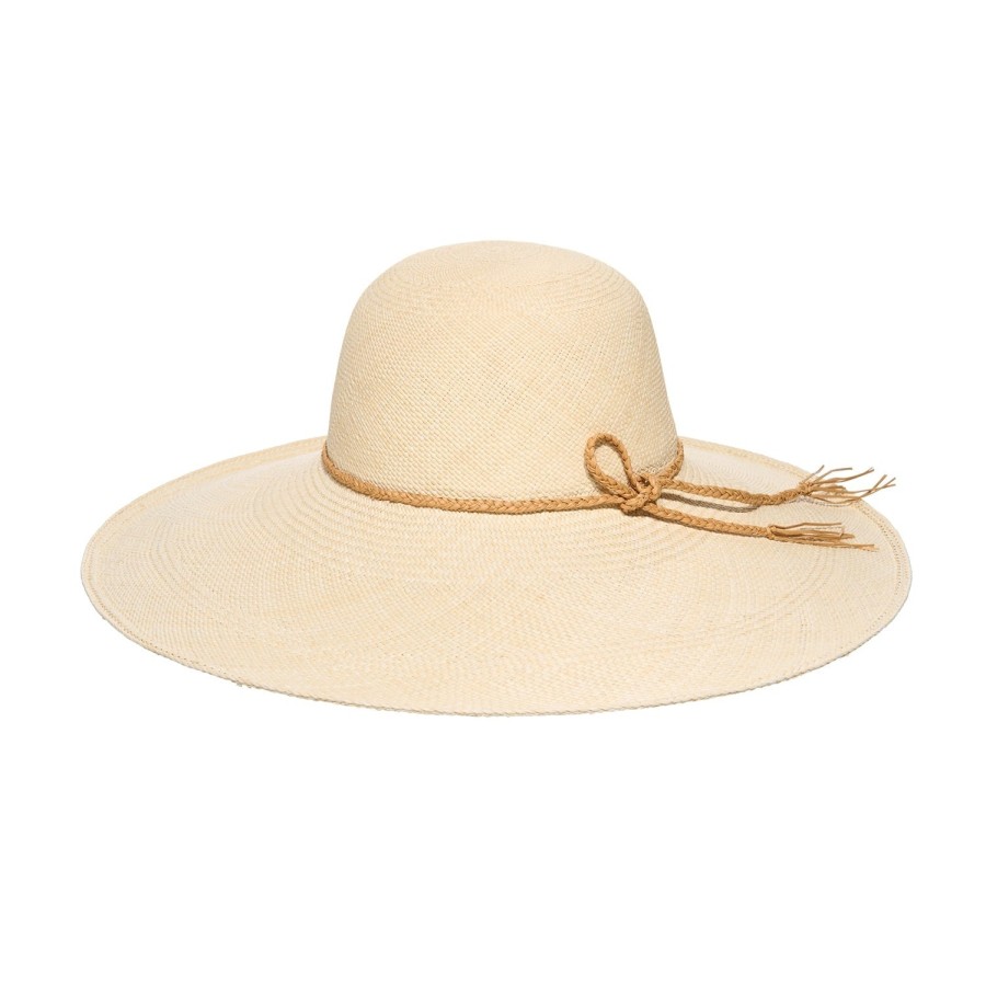 artesano Colmar - Extra Wide Brim Braided Band Straw Hat | Artesano Wholesale