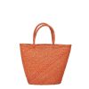 artesano Cuenca - Toquilla Straw Bag | Artesano Tomato Red/Ginger Online