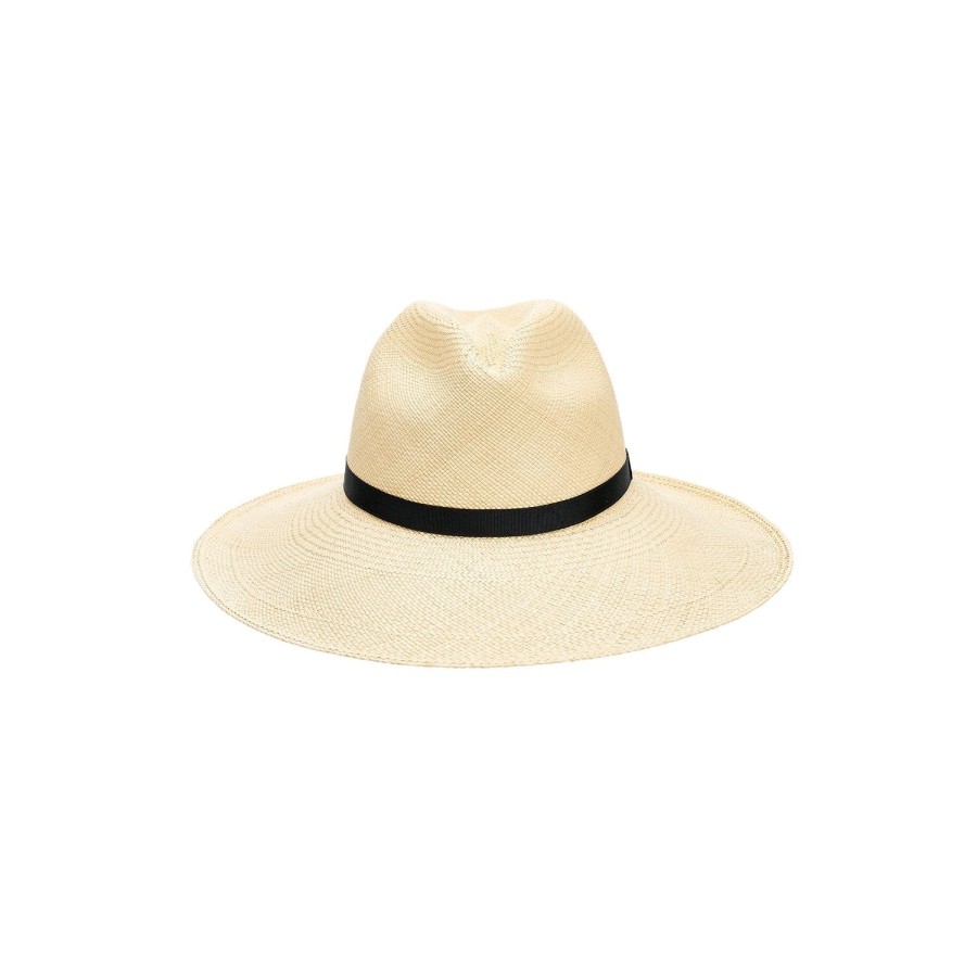 artesano Sardegna - Toquilla Straw Wide Brim Panama Hat | Artesano Natural Best