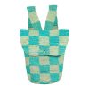 artesano Ibarra - Straw Crochet Weave Crushable Tote Backpack - Artesano Wholesale