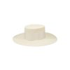 artesano Pinta - Panama Straw Boater Hat | Artesano Ivory Wholesale