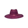 artesano Munana - Wide Brim Tagua Bead Packable Panama Hat | Artesano Dark Orchid Best