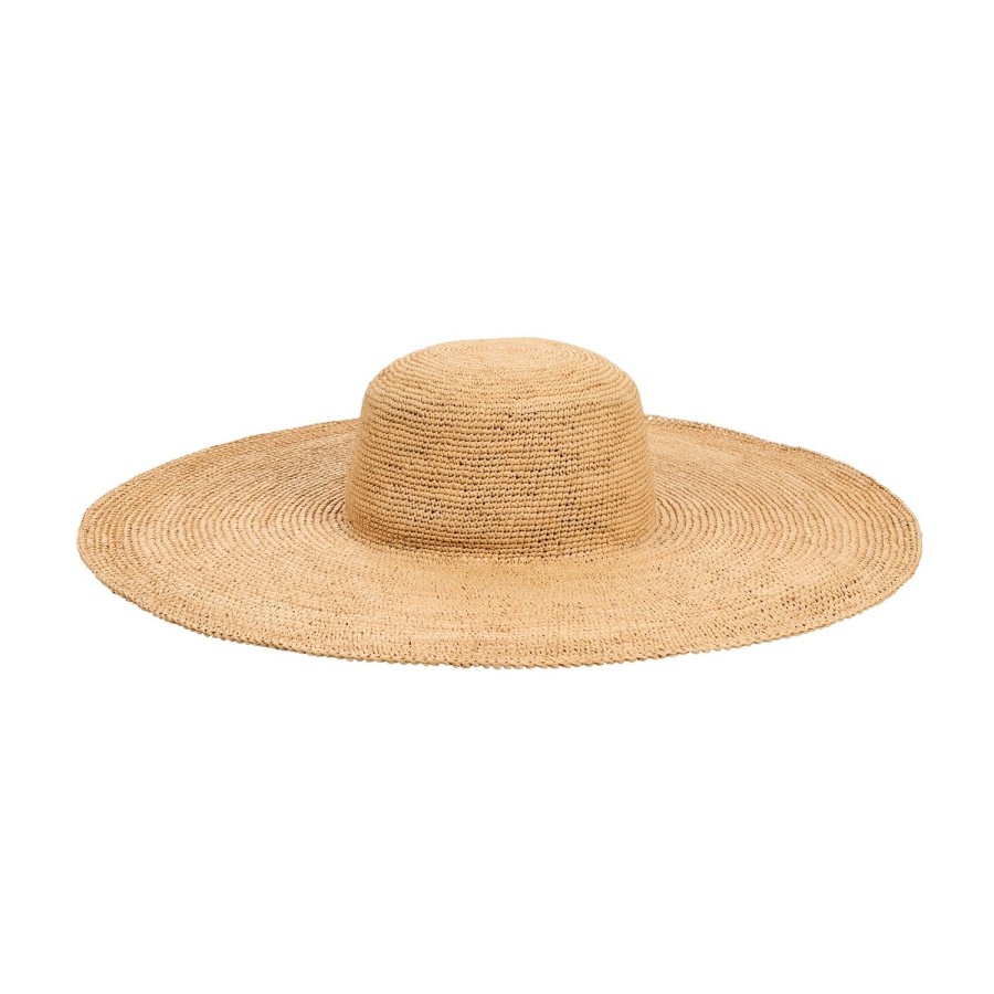 artesano Praia - Panama Straw Floppy Hat | Artesano Hot