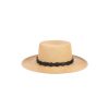 artesano Kyoto - Straw Hat Tagua Beads | Artesano Dune Clearance