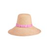 artesano Kiso - Straw Hat Tagua Beads | Artesano Blush Online