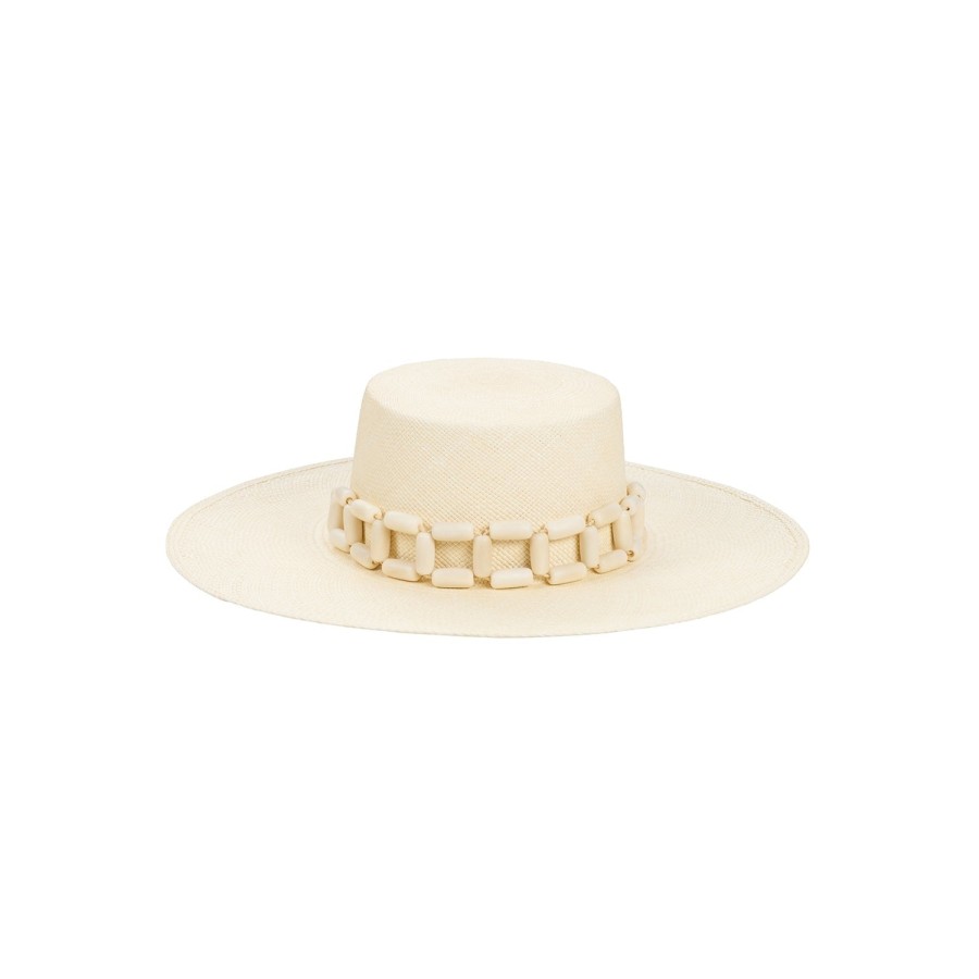 artesano Ayabe - Straw Hat Tagua Beads | Artesano Wholesale