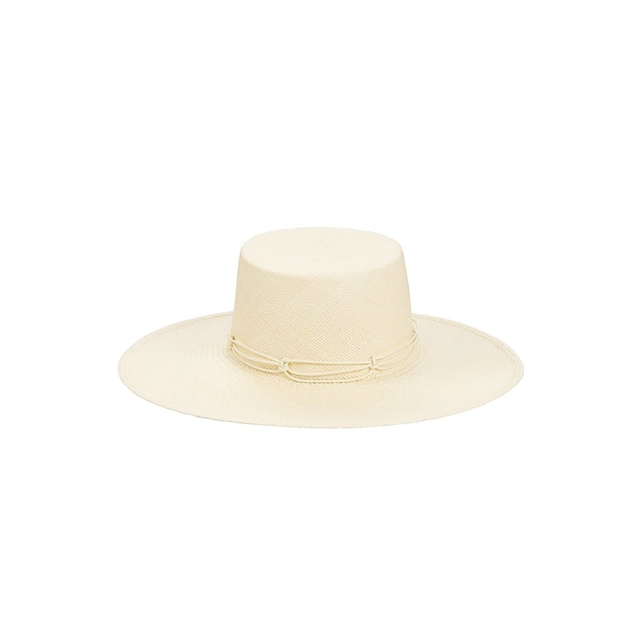 artesano Kobe - Wide Brim Straw Hat Corded | Artesano New