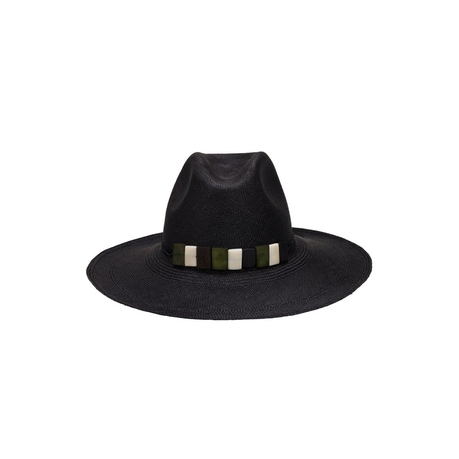 artesano Antiparos - Spring Wide Brim Straw Panama Hat | Artesano New