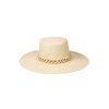 artesano Tulipan - Panama Straw Tagua Bead Boater Hat | Artesano Hot