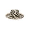 Artesano x Pipe Dots & Lines Collab - Clasico - Handcrafted Toquilla Straw Hat | Artesano X Pipe Wholesale