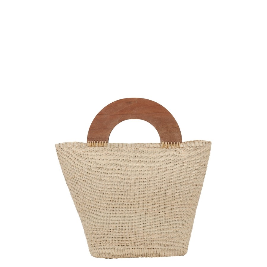 artesano Careyes Small Tote - Resort - Toquilla Straw Bag | Artesano Wholesale