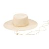 artesano Jacaranda - Wide Brim Straw Boater Panama Hat | Artesano Hot