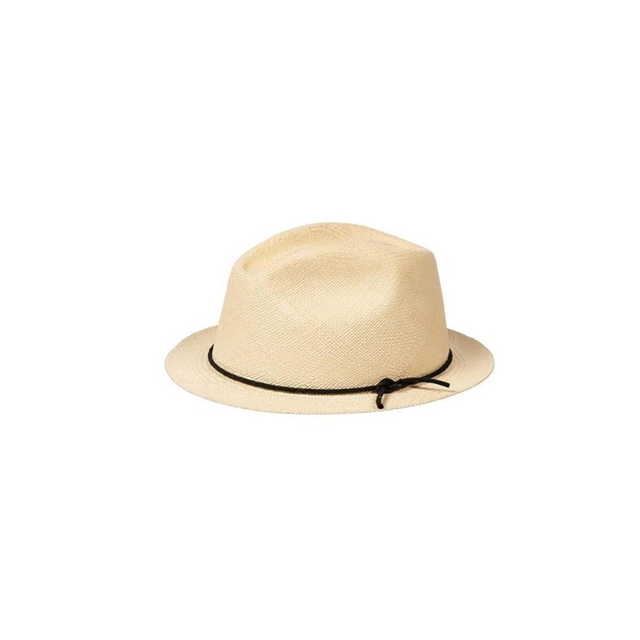 artesano Elba - Straw Panama Fedora Hat | Artesano Wholesale