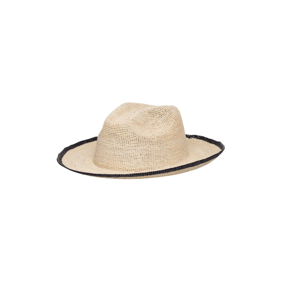 artesano Paya - Spring Contrast Packable Panama Hat | Artesano Online