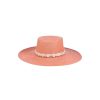 artesano Kyoto - Wide Brim Straw Hat Tagua Beads | Artesano Clearance