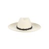 artesano Kikai - Wide Brim Straw Hat Tagua Beads | Artesano Best