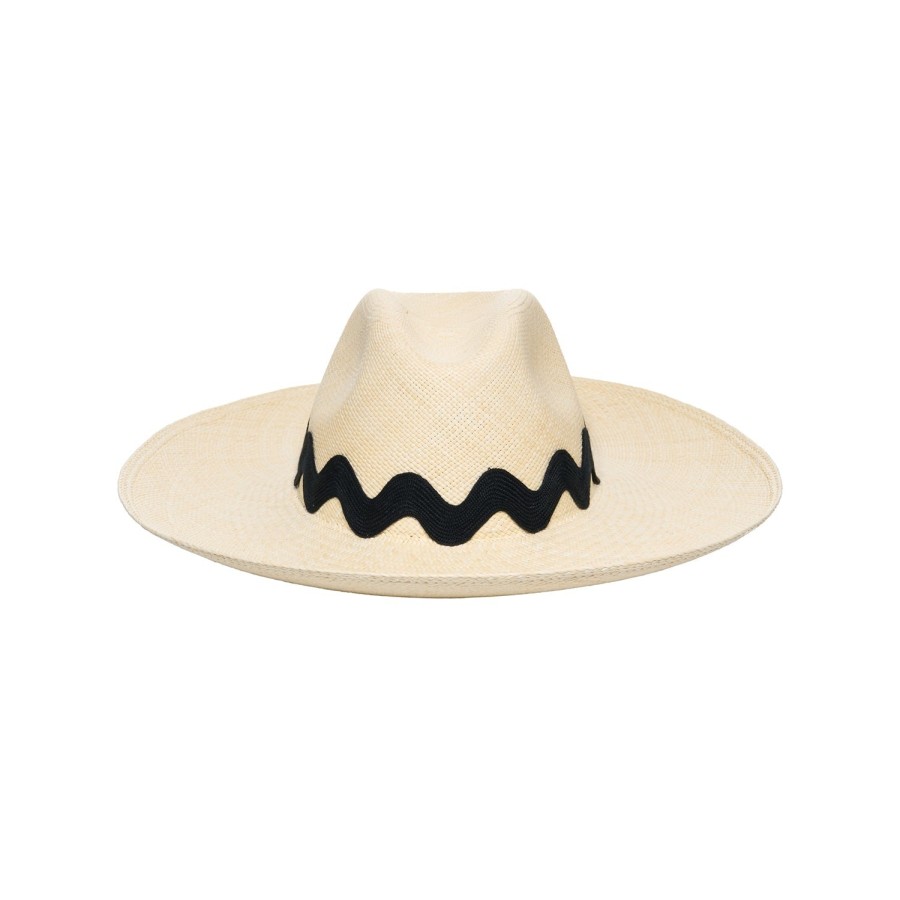 artesano Fiji - Wide Brim Cord Straw Hat | Artesano Online