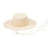 artesano Jacaranda - Wide Brim Straw Boater Panama Hat | Artesano New