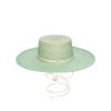 artesano Jacaranda - Wide Brim Straw Boater Panama Hat | Artesano Mist Best