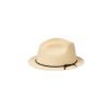 artesano Elba - Straw Panama Fedora Hat | Artesano Best