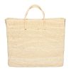 artesano Para - Oversized Toquilla Straw And Rubber Bag | Artesano Natural Hot