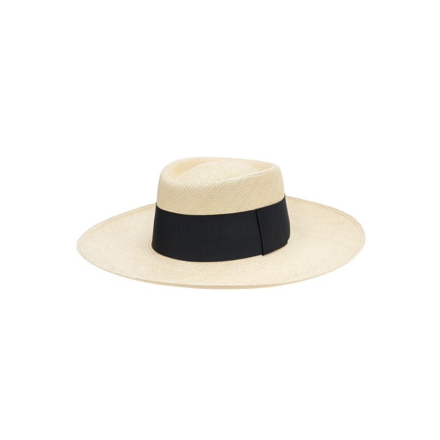 artesano Ibiza - Wide Brim Panama Straw Hat | Artesano Online