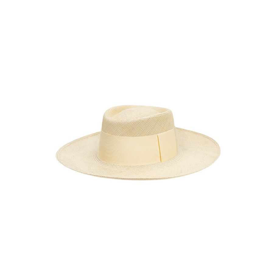 artesano Ibiza - Wide Brim Panama Straw Hat | Artesano Online