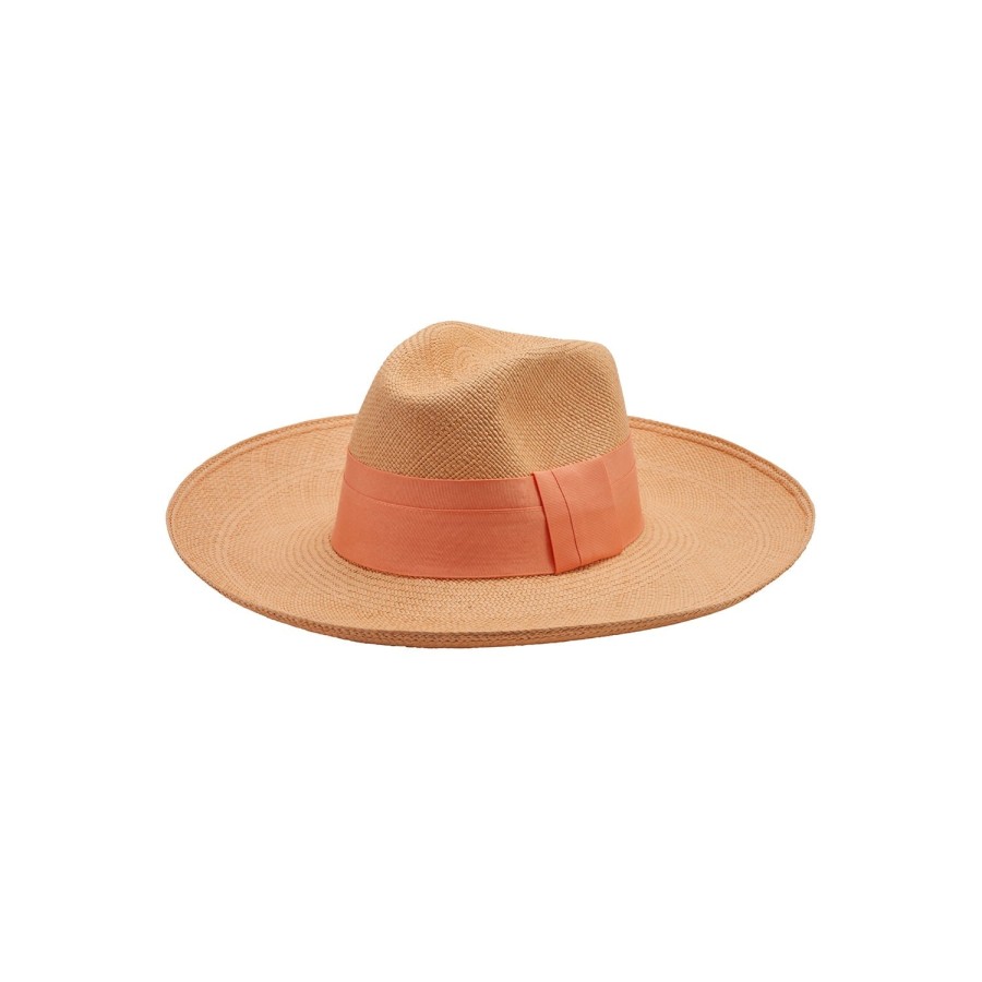 artesano Cannes - Wide Brim Straw Panama Hat | Artesano Clearance