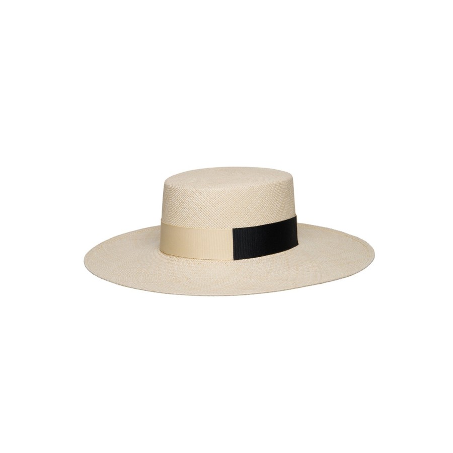 artesano Kuntur - Wide Brim Boater Panama Hat | Artesano New