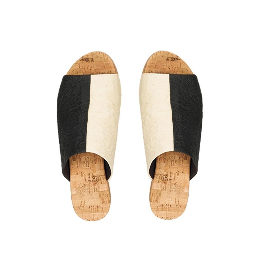 artesano Artesano | Madeira Sandals - Pinatex Faux Leather Slides Online