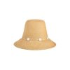 artesano Ise - Straw Hat Tagua Beads | Artesano Clearance