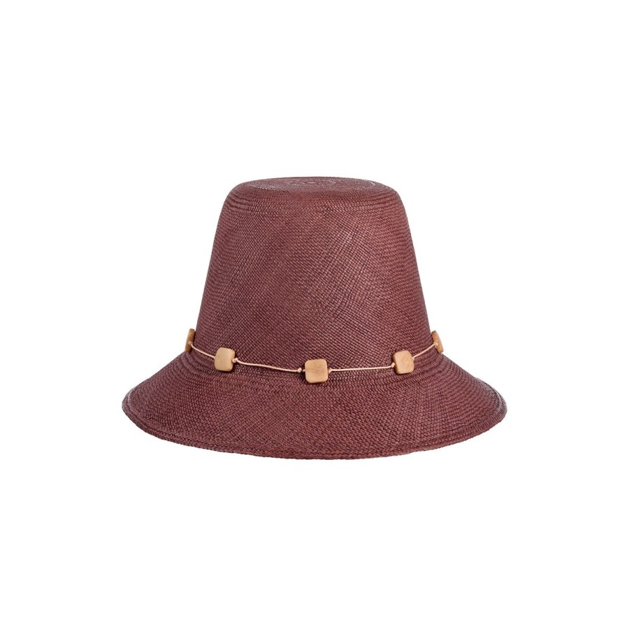 artesano Ise - Straw Hat Tagua Beads | Artesano Clearance