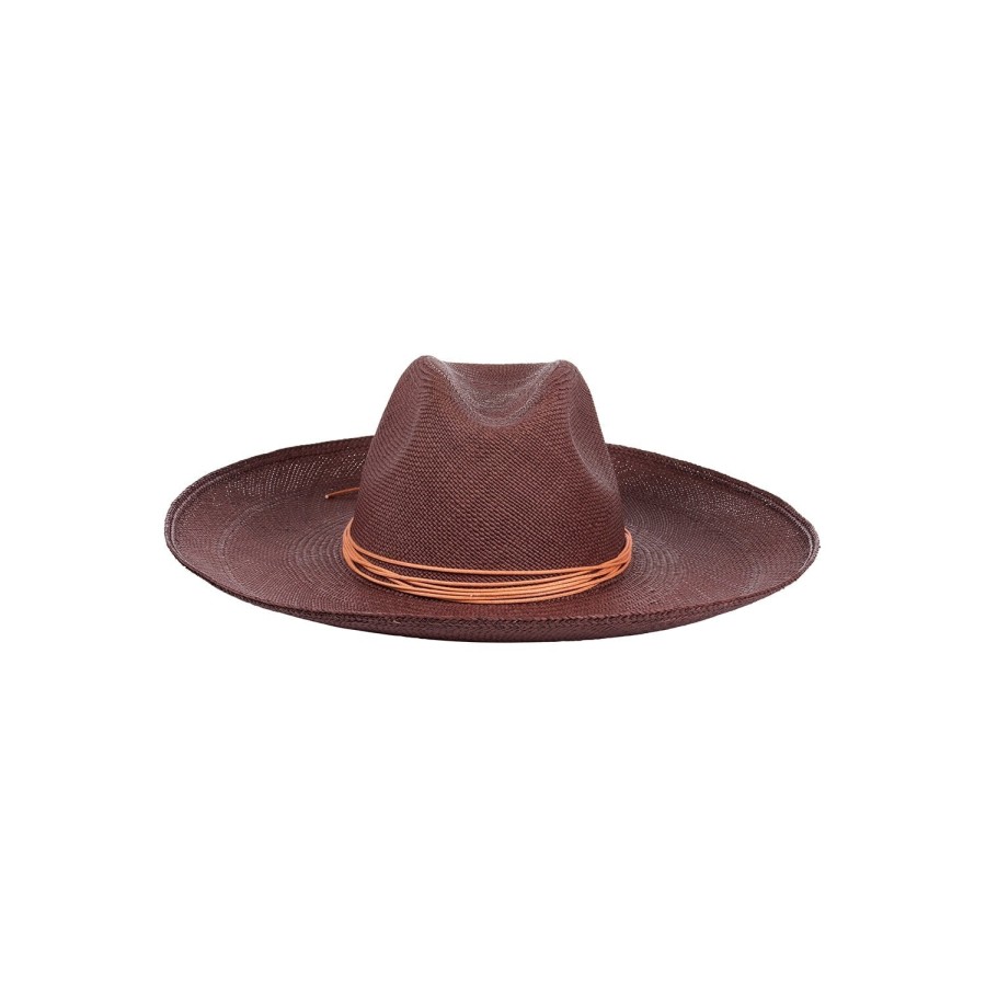 artesano Algarve - Straw Hat Panama Wide Brim | Artesano Brown Wholesale